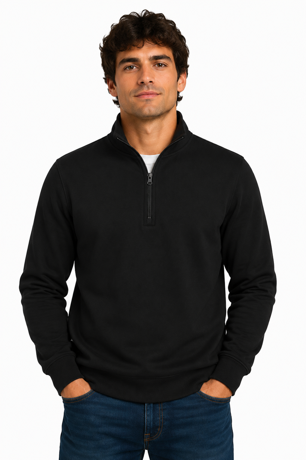 Mawson Mens 1/4 Zip Sweater